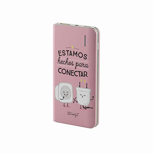 Mr. Wonderful WOA02942 - Batería externa de 4000 mAh