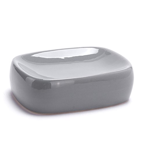 MSV MS029 - Set de cerámica, 3 Piezas, Color Gris