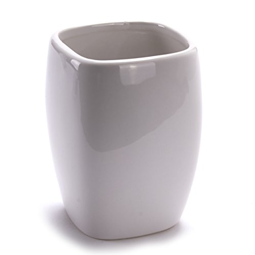 MSV MS1211/140449-3 recipientes de cerámica para baño Plato dejabón, dispensadores y Vidrio para el Cepillo de Dientes