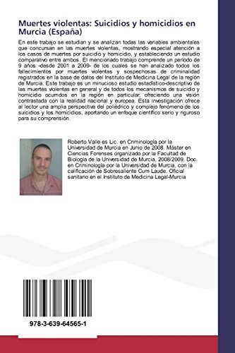Muertes violentas: Suicidios y homicidios en Murcia (España)