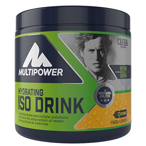 Multipower ISO Drink Suplemento Sabor Fresh Lemon - 420 gr