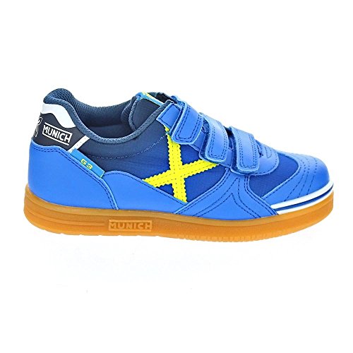 Munich Sport G-3 Kid VCO Indoor - Zapatillas Niño Azul Talla 28