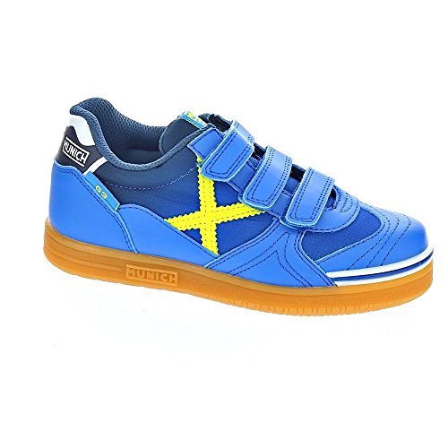 Munich Sport G-3 Kid VCO Indoor - Zapatillas Niño Azul Talla 28