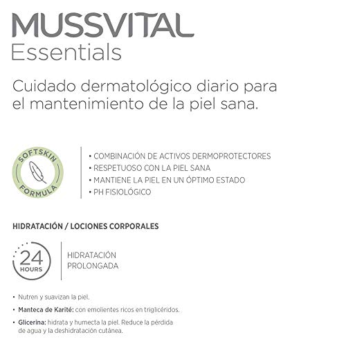 Mussvital Essentials Loción Hidratante Oliva 400 ML