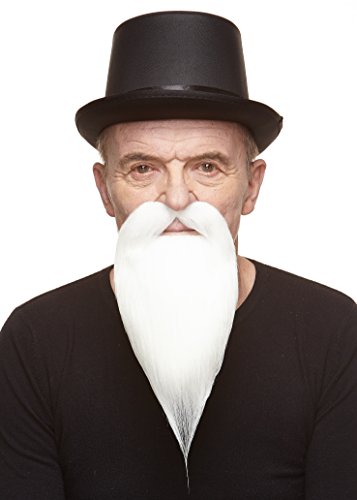 Mustaches Barba Blanca Estilo filósofo