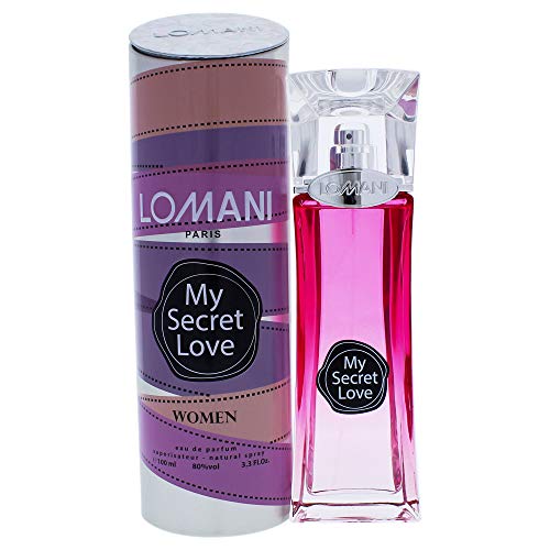 My Secret Love by Lomani Eau De Parfum Spray 3.3 oz / 100 ml (Women)
