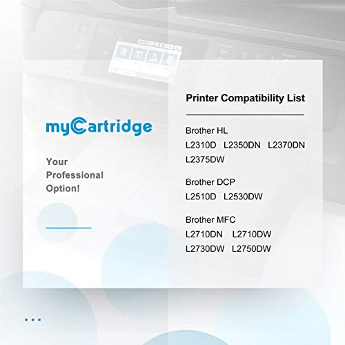 MyCartridge 2 Toner Compatible Brother TN2420 TN 2420 (con Chip) para Brother HL-L2350DW DCP-L2530DW MFC-L2710DW MFC-L2710DN HL-L2370DW HL-L2370DN HL-L2375DW (2*Negro)