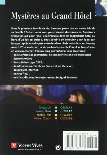 Mysteres Au Grand Hotel+cd (Chat Noir. Lire Et S'entrainer)