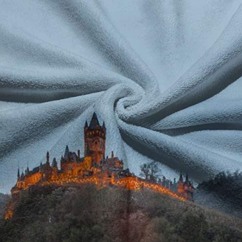 N/A Toalla de baño suave altamente absorbente toalla para baño, hotel, gimnasio, yoga, baño (27.5 x 15.7 pulgadas) Cochem Burg Castillos, arquitectura, edificios de ciudades