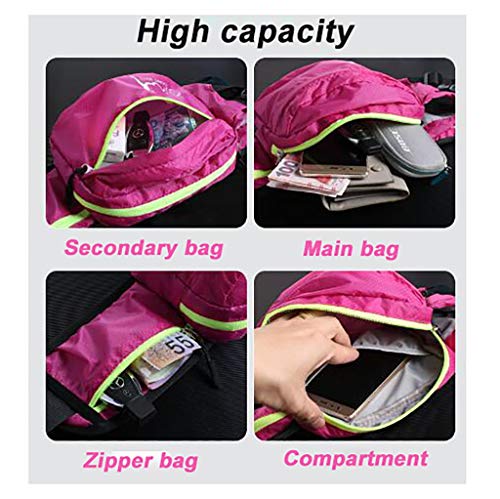 Nai-storage Correr cinturón Reflectante riñonera, con Agua Soporte for teléfono Titular de la Botella for Correr, Impermeable Correa elástica Ajustable, Ideal for Realizar Actividades al Aire Libre y