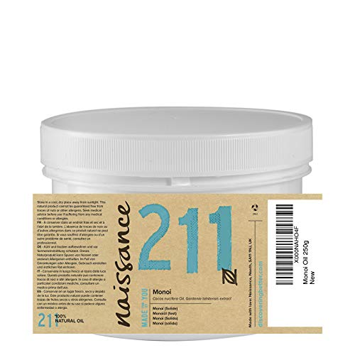 Naissance Aceite Macerado de Monoi 250g - 100% natural, vegano y no OGM
