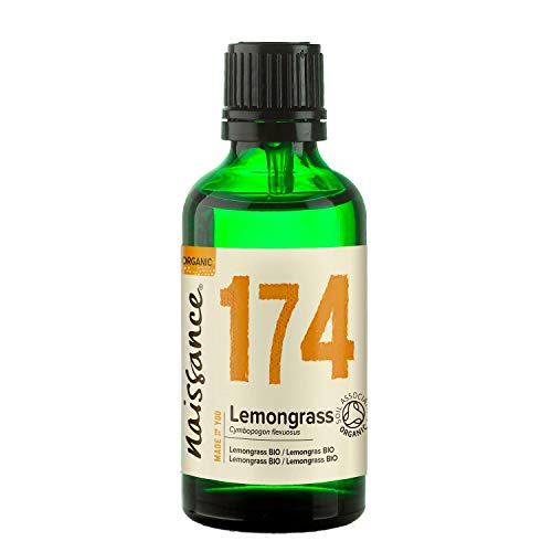 Naissance Lemongrass BIO - Aceite Esencial 100% Puro - Certificado Ecológico - 50ml