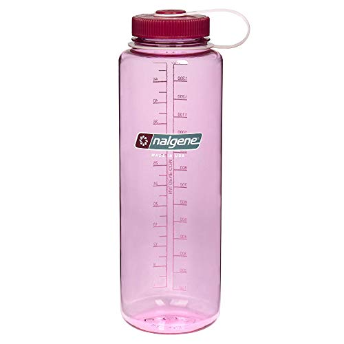 Nalgene Botella portátil de Cuello Ancho, Modelo Everyday WH Silo; Color Cosmo, 1,5 litros