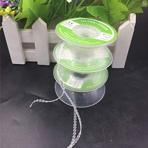 NAttnJf Duradero fácil de usar portátil Herramienta dental Ortodoncia Elástica Clara Ultra Power Cadena de goma 3 tipos Corto