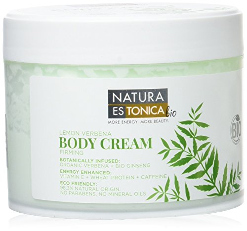 Natura Estonica Lemon Verbena Body Cream Cuidado Corporal - Paquete de 12 x 300 ml - Total: 3600 ml