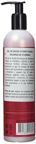 Natura Estonica Vitamin Charge Shower Gel Cuidado Corporal - Paquete de 6 x 400 ml - Total: 2400ml