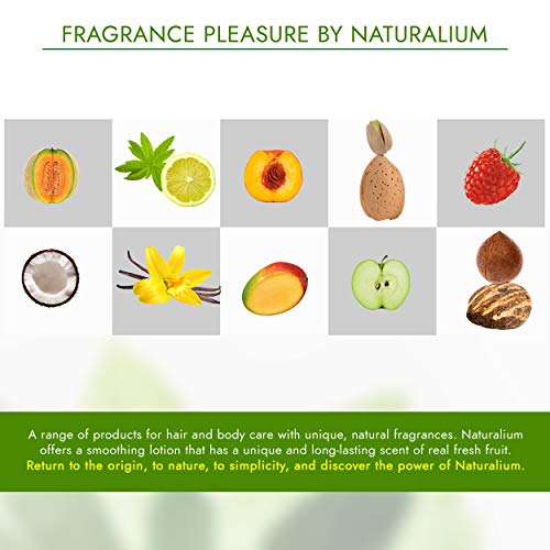 Naturalium Frambuesa - Loción Corporal Dermonutritiva para Piel Normal y Seca, Sin Parabenos, Sin Colorantes, formato 370 ml