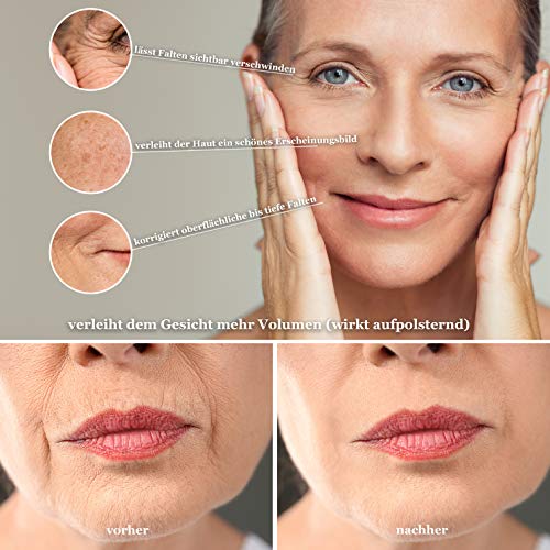 Naturellia Acido Hialuronico Polvo 20 Gramos 1500 k-Dalton Altamente Concentrado - Alto Peso Molecular Para el Efecto de Superficie DIY