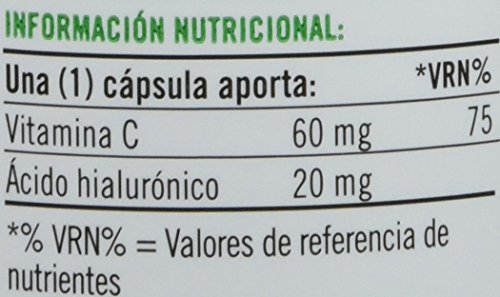 Nature's Bounty Ácido Hialurónico 20 Mg con Vitamina C - 30 Cápsulas