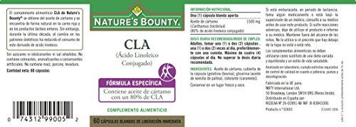 Nature's Bounty Ácido Linoleico Conjugado - 60 Cápsulas