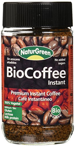 NaturGreen BioCoffee Instant - Café instantáneo, 100 g, 1 unidad