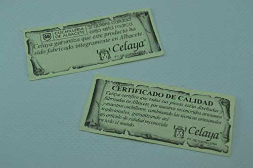 Navaja Clásica Albaceteña Celaya Latón Toro 10,90 cm