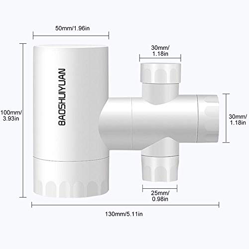 NB Sistema de filtro de grifo Filtro de grifo Filtro de agua del grifo Cocina Filtro de cerámica de fibra de carbono de 8 capas