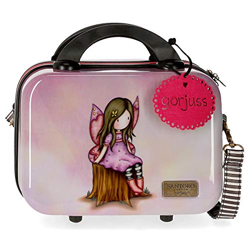 Neceser ABS Gorjuss Adaptable a Trolley Wishing and Hoping, Multicolor, 29x21x15 cm