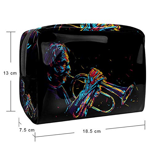 Neceser de Viaje Jugador de Consumo Neceser Maquillaje Nolsas de Aseo Cosméticos Organizador Accesorios de Baño Viajes de Negocios Vacaciones 18.5x7.5x13cm