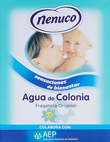 Nenuco Agua de Colonia recomendado para bebés, fragancia original - formato de cristal 200 ml (61013)