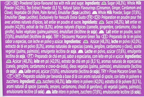 NESCAFÉ Dolce Gusto Chai Tea Latte, Pack de 3 x 16 Cápsulas - Total: 48 Cápsulas de té