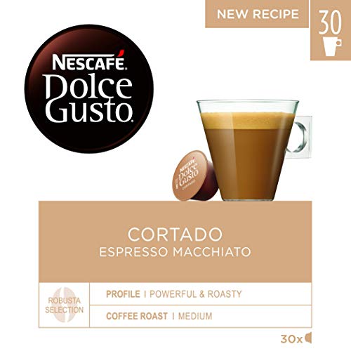Nescafé DOLCE GUSTO Magnum Café CORTADO Espresso - Cápsulas de Café - 3 x 30 - 90 Cápsulas