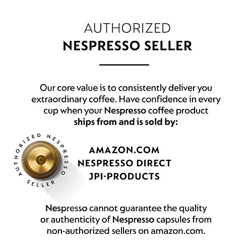 Nespresso - Set de 50 Cápsulas - 5 x 10 cápsulas de café espresso Ristretto