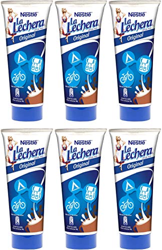 Nestlé La Lechera Leche Condensada - Tubo de leche Condensada - Caja de 6 x 170 g
