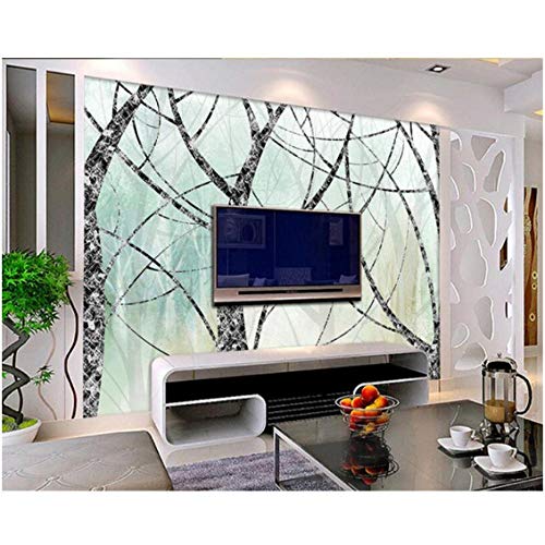 Newberli Fondo De Pantalla Personalizado Fantasía Nostálgico Bosque De Tinta Árbol Abstracto Fondo De Televisión Papel Tapiz De Pared Para Paredes Papel Tapiz 3D