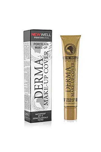 newwell – dermatológicamente Make-up Cover – Foundation con efecto de porcelana