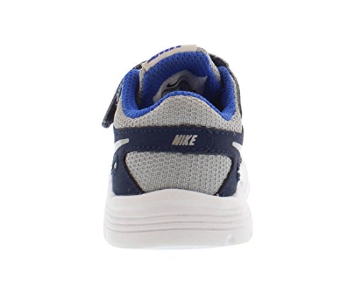 NiÃ±os de Nike del bebÃ© Revolution 2 (bebÃ© / niÃ±o) Lobo Gris / Lyon azul / negro / blanco zapatil