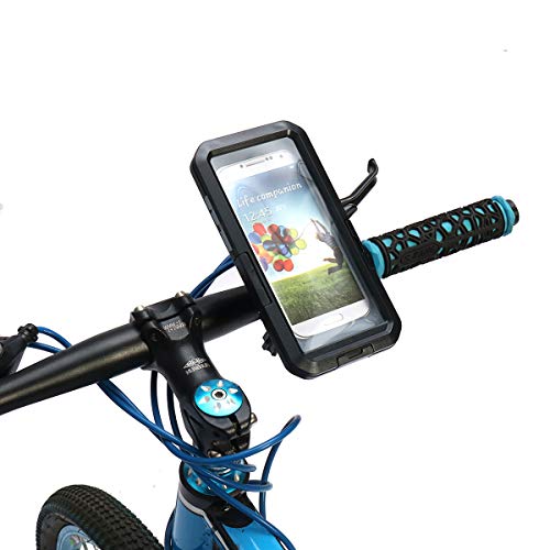 NICOLIE 360 Rotación Bicicleta Soporte De Teléfono Motocicleta Estuche Brazalete Impermeable para Samsung S8 Plus S9 Plus