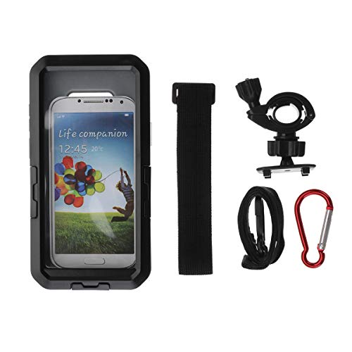 NICOLIE 360 Rotación Bicicleta Soporte De Teléfono Motocicleta Estuche Brazalete Impermeable para Samsung S8 Plus S9 Plus
