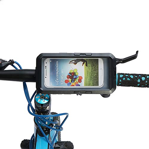 NICOLIE 360 Rotación Bicicleta Soporte De Teléfono Motocicleta Estuche Brazalete Impermeable para Samsung S8 Plus S9 Plus