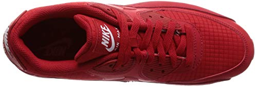 Nike Air MAX 90 Essential, Zapatillas de Gimnasia para Hombre, Rojo (Univ Red/White 602), 49 1/2 EU