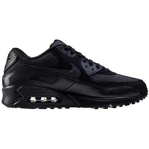 Nike Air Max 90 Essential - Zapatillas de running, Hombre, Negro (Black / Black-Black-Black), 44 EU
