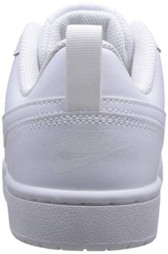 Nike Court Borough Low 2, Sneaker Boys, Blanco White White White 100, 38.5 EU