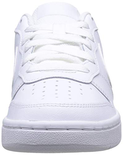 Nike Court Borough Low 2, Sneaker Boys, Blanco White White White 100, 38.5 EU