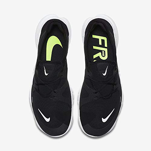 Nike Free RN 5.0, Zapatillas de Running para Hombre, Negro (Black/White/Anthracite/Volt 003), 43 EU