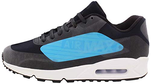 Nike Hombre Roshe One Puntera Baja Zapatillas - Black/Láser Azul/Heritage Cian, 43