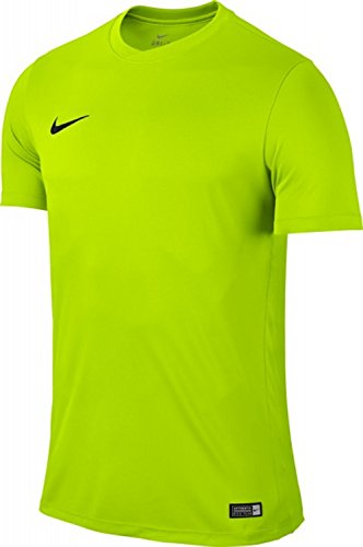 Nike Park VI Camiseta de Manga Corta para hombre, Verde (Hyper Verde/Black), S