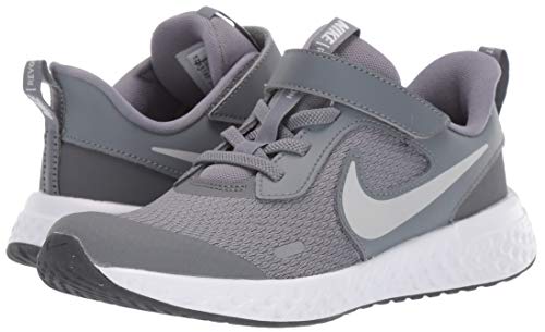 Nike Revolution 5 (PSV), Running Shoe Unisex-Child, Cool Grey/Pure Platinum/Dark Grey, 34 EU