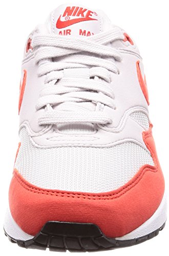 Nike Schuhe Air MAX 1 vast Grey-Habanero Red (319986-035) 38 Grau