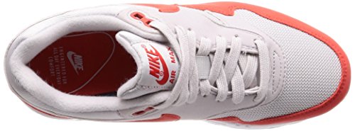 Nike Schuhe Air MAX 1 vast Grey-Habanero Red (319986-035) 38 Grau